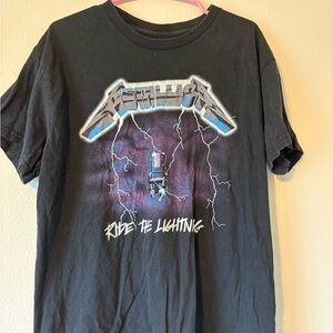 Metallica Black Casual T-Shirt